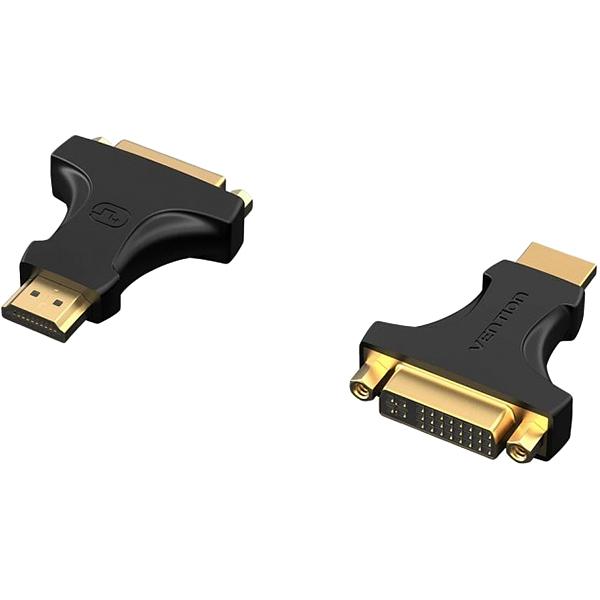 Адаптер-переходник Vention DVI 24+5 F/ HDMI 19M Двунаправленный Адаптер-переходник Vention DVI 24+5F/HDMI 19M (AIKB0) фото 1
