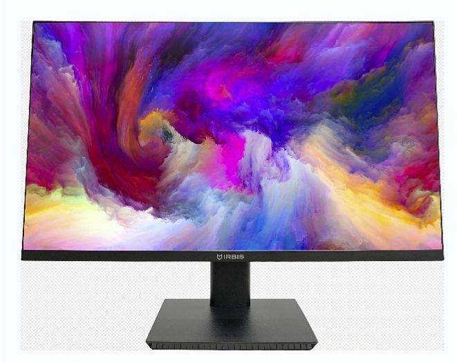Монитор IRBIS SMARTVIEW 27'' LED Monitor 1920x1080, 16:9, IPS, 250 cd/m2, 1000:1, 3ms, 178°/178°, VGA, HDMI, DP, PJack, Audio output, 75Hz, Speak, Tilt, VESA, Black 3y (IMVW27FID01) фото 1