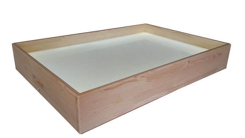 Настольный световой модуль из сосны для рисования песком фото 1