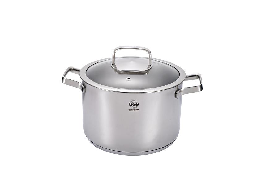 Набор посуды Kochtopfset Brillant Deluxe Glas (10 предметов) ОПТ фото 6