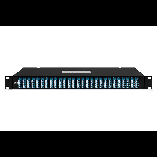 Пассивный оптический отвод 36 портов LC/UPC (деление 1х2), SM, 1U фото 1