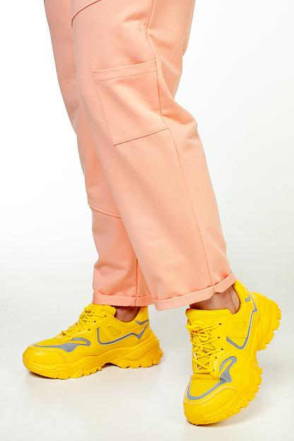 Брюки женские 102/13/Персиковый фото 3