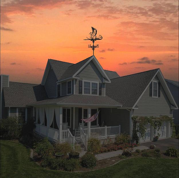 Флюгер «Цапля» ОПТ фото 4