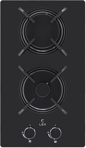 Газовая варочная поверхность Lex GVG 323A BBL черный фото 1