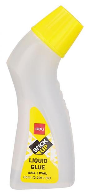 Клей жидкий Deli EA21410 65мл тканевый аппликатор Stick UP фото 1
