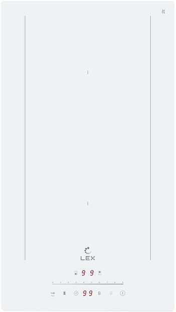 Индукционная варочная поверхность Lex EVI 321A WH белый фото 1