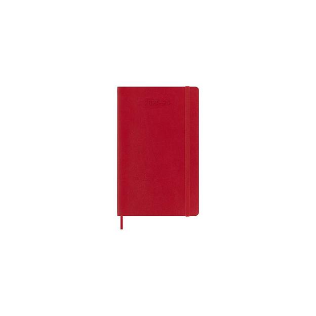 Еженедельник Moleskine Academic Soft WKNT, датированный, 208стр., Large, красный фото 1