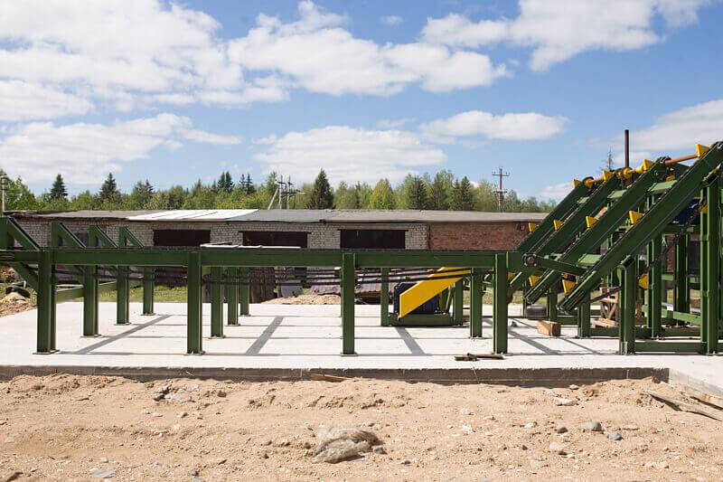 Линия сортировки брёвен фото 3