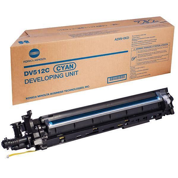 Блок проявки Konica-Minolta bizhub C224/C284/C364/C454/C554/C224e/C284e/C364e/C454e/C554e синий DV-512C A2XN0KD фото 1