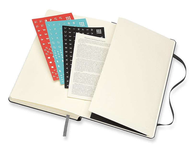 Ежедневник Moleskine CLASSIC Large 130х210мм 400стр. черный фото 7