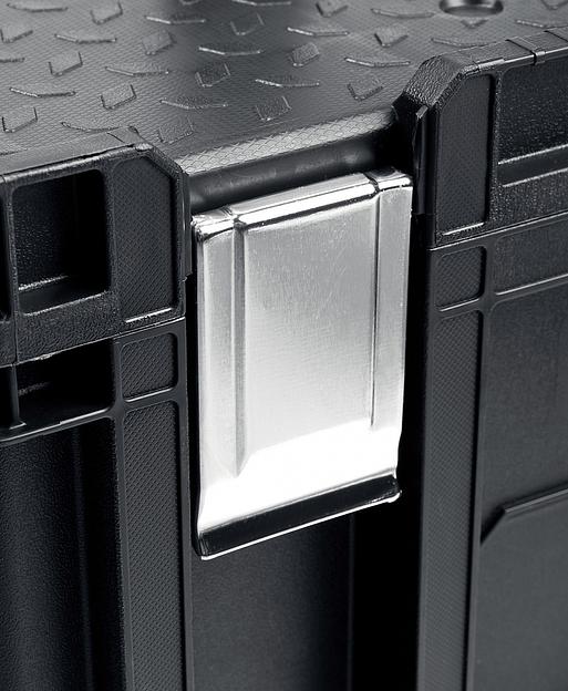 KETER SMART ROLLING, 564 х 373 х 700 мм, (22″), набор пластиковый ящик-тележка + ящик для инструментов + ящик органайзер (38390-22) фото 10