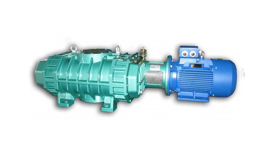 Вакуумный двухроторный бустерный насос Рутса ZJ-300DV1 фото 3