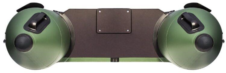 Лодка Аква 2900 слань книжка, киль, 2900*1420*400 мм., цвет: зеленый фото 7