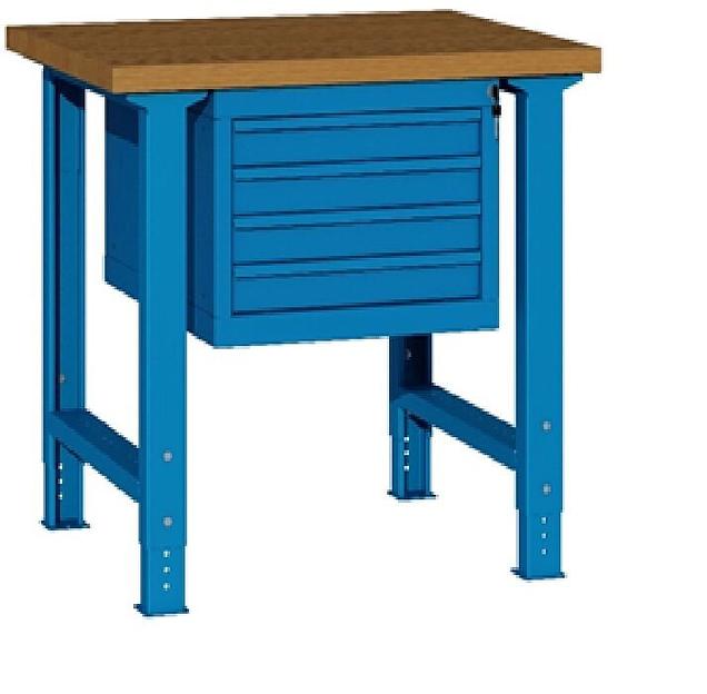 Верстак стационарный 1000х750 мм, регулируемый по высоте фото 1