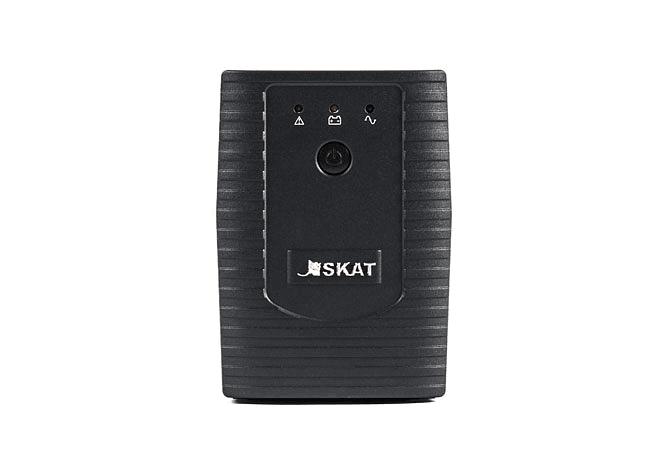 SKAT-UPS 800/400 ИБП 220В 480 Вт 1 АКБ 9Ач внутр. меандр. стабилизация напряжения фото 3