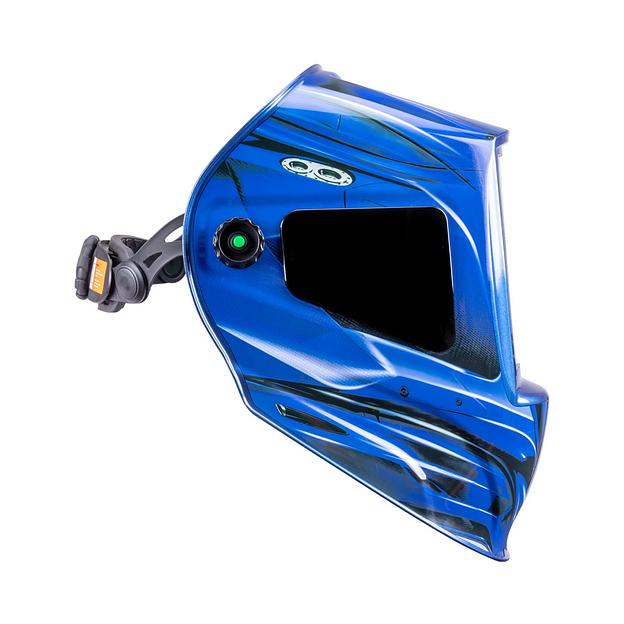 Маска сварщика Корунд Мега синяя Foxweld 8255 фото 3