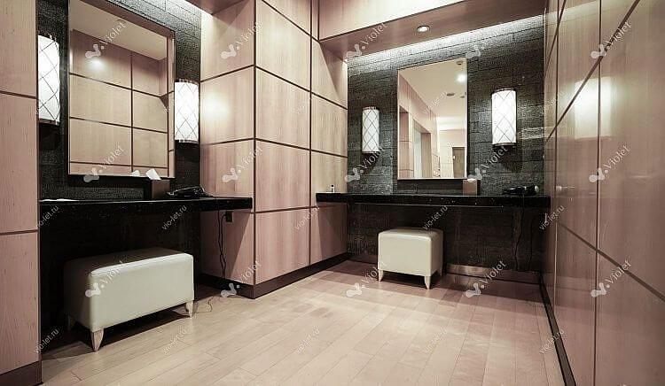 Негорючие панели СМЛО акрил с антибактериальным покрытием (2,44х1,22х6 мм) фото 1