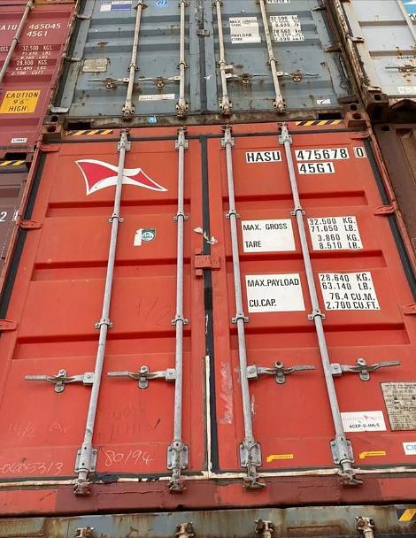 Морской контейнер 20 футов высота 2,6 м фото 7