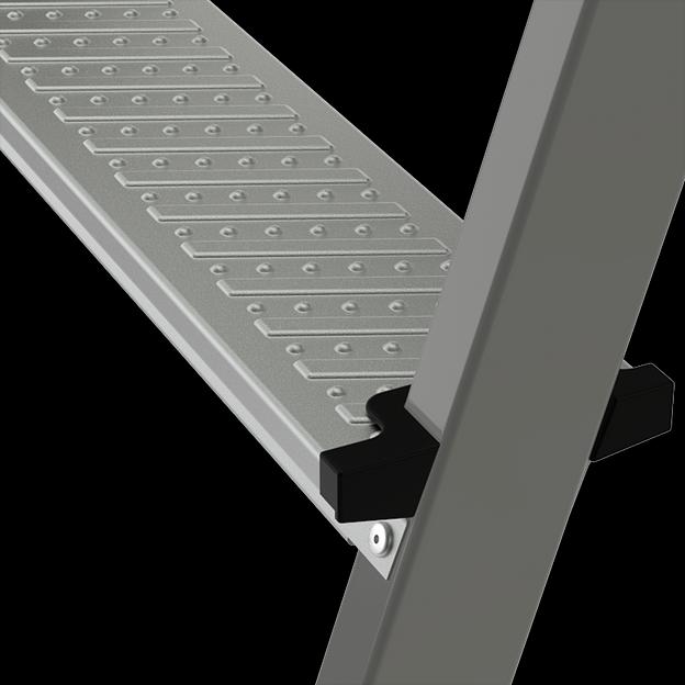 Стремянка стальная 3 ступени фото 6