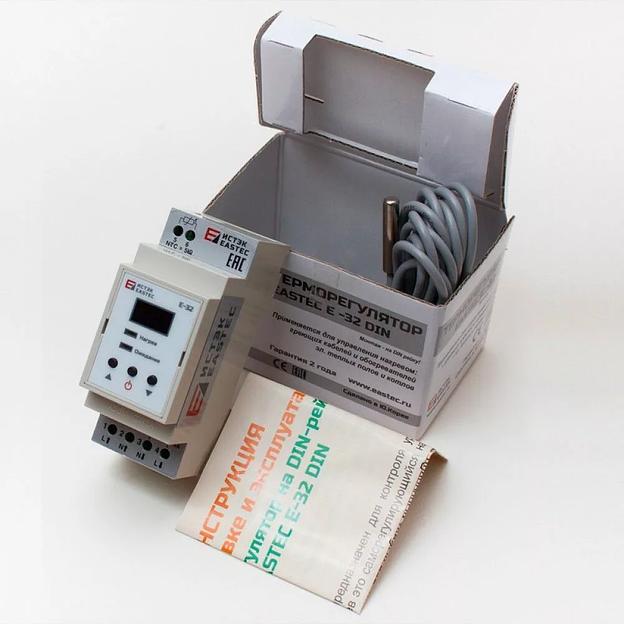 Терморегулятор Eastec E-32 DIN фото 7