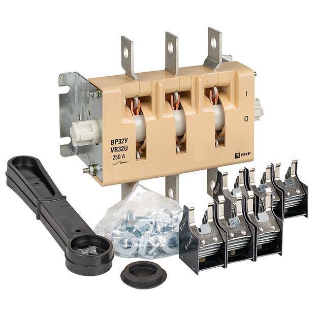 Выключатель-разъединитель ВР32У-35А31220 250А 1 направление с дугогасительными камерами несъемная левая/правая рукоятка MAXima фото 2