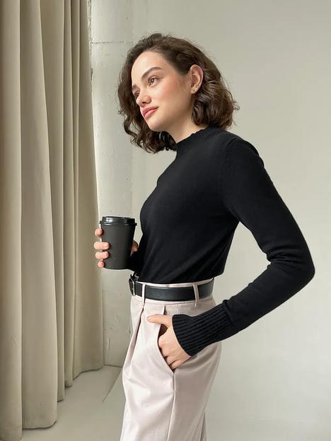 Кашемировый свитер Одри ОПТ фото 6