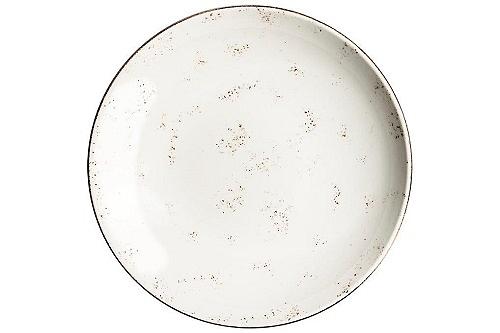 Тарелка d=250 мм. глубокая 1300 мл. h=50 мм. Грейн, форма Банкет /1/6/ фото 1