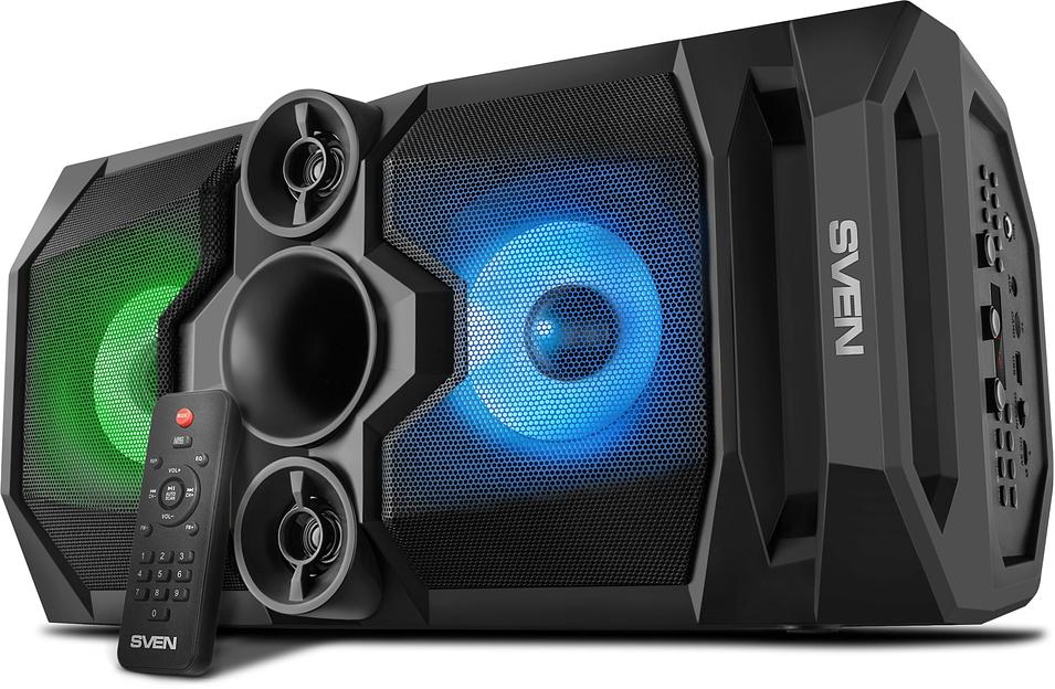 Колонка порт. Sven PS-655 черный 50W 1.0 BT/3.5Jack 4400mAh (SV-020163) фото 1