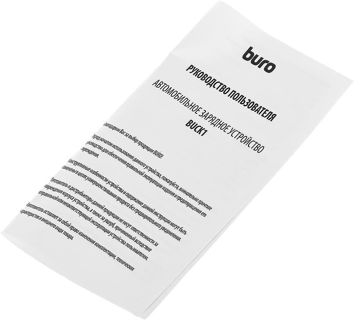 Автомобильное зар./устр. Buro BUCK1 3A PD черный (BUCK18P010BK) фото 6