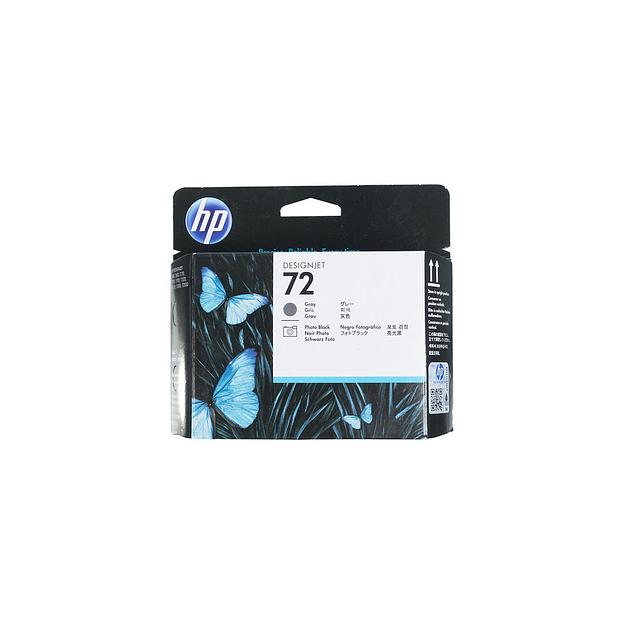 Печатающая головка HP 72 C9380A фото черный/серый для HP DJ T1100/T610 фото 1