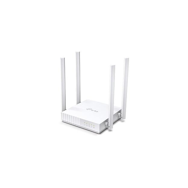 Wi-Fi роутер TP-LINK Archer C24, Wi-Fi 5, AC750, 2.4/5ГГц, 4 LAN, белый фото 1