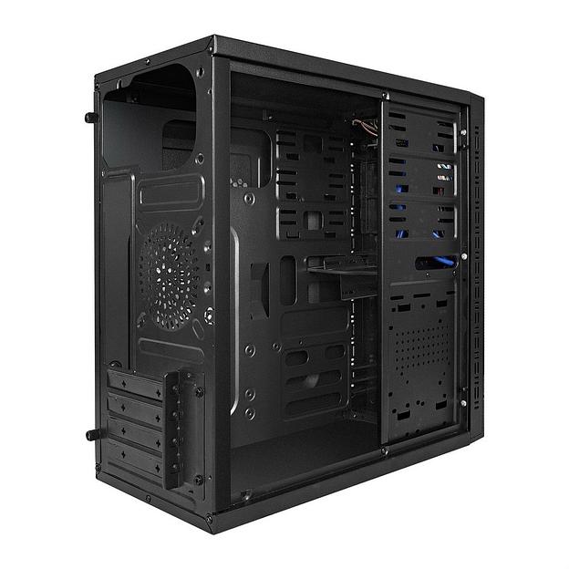 Корпус Minitower ExeGate QA-412U-XP500 (mATX, БП XP500 с вент. 12см, 2*USB+2*USB3.0, аудио, черный) фото 2