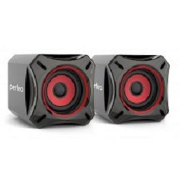 Perfeo колонки "CUBE" 2.0, мощность 2х5 Вт (RMS), чёрн, USB (PF-812) PF_4880 фото 1