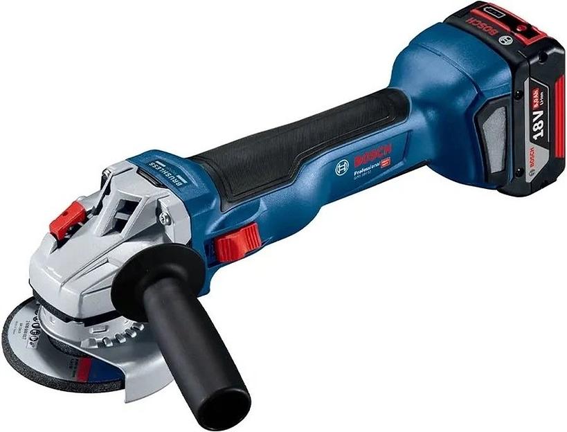 Углошлифовальная машина Bosch GWS 18V-10 9000об/мин рез.шпин.:M14 d=125мм жестк.кейс (06019J4004) фото 1