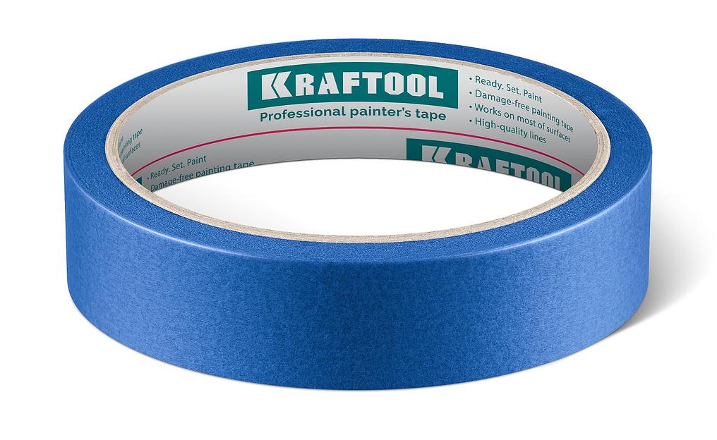KRAFTOOL #100 Perfect 25 мм х 30 м, для гладких и шероховатых поверхностей, малярная лента (12101-25) фото 1