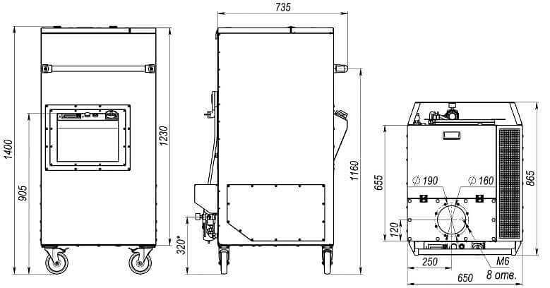 Передвижной механический самоочищающийся фильтр ПМСФ-7 фото 3