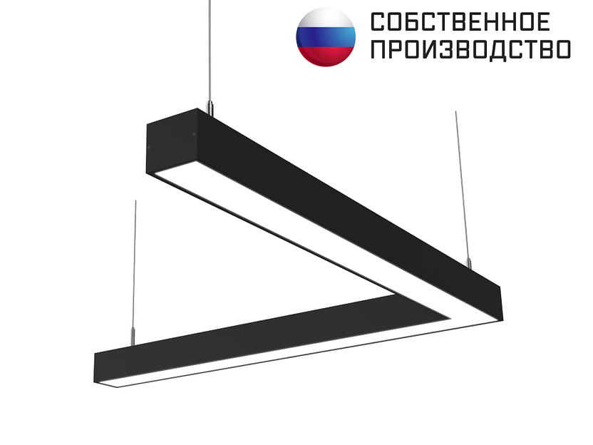 Светильник угловой подвесной 540х540х50х50 3000K 36W фото 2