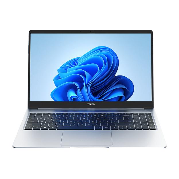 Ноутбук Tecno MEGABOOK-T1 R7 16+512G Silver Win11 15.6" FHD (1920x1080) /Intel Core R5-5800U/4х4,5Гц/10 нм/16Gb + 512Gb/Wifi 6/ 1,54 kg/Fingerprint Power button/Bluetooth фото 1