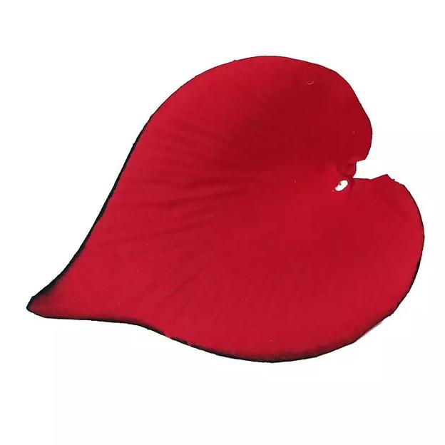 Заг-ка для каллы бархатной YZ-14 красной с кантом 1 слой 10,3см 1159шт/кг фото 3