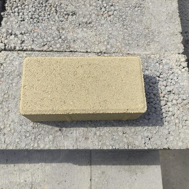 Тротуарная плитка «Кирпичик» 200х100х80 Цветной фото 2