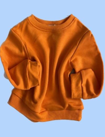 Джемпер детский цвет оранжевый ОПТ фото 1