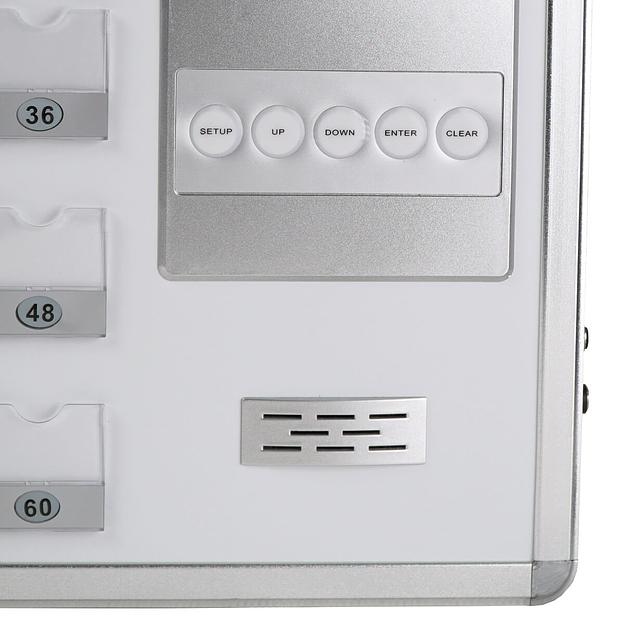 Беспроводной пульт медсестры на 60 палат R22122, белый фото 8