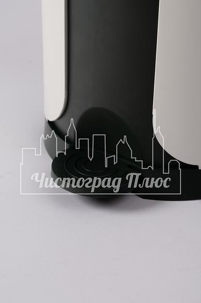 Бак пластиковый 18 л Stil с педалью синий фото 10