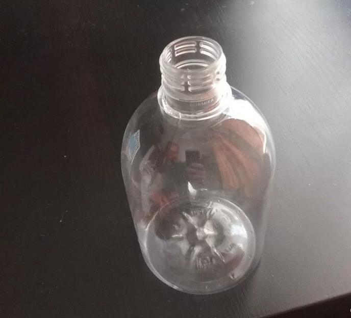 Бутылка круглая прозрачная «Колокол» 500 мл фото 1