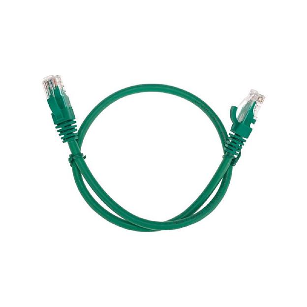 Rexant (02-0296-05) Патч-корд U/UTP, CAT 6, RJ45-RJ45, 26AWG, LSZH, зеленый, 0,5м фото 1