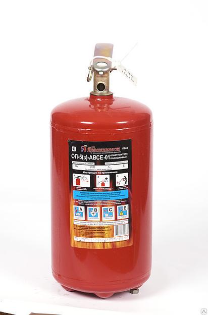 Огнетушитель ОП-5 для труб фото 1