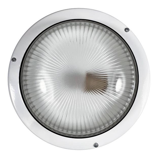 Светильник НПП 03-100-002 "Селена 2" 1х100Вт E27 IP65 корпус бел. Элетех 1005500192 фото 2