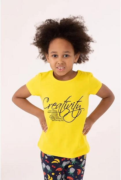 Костюм для девочек Золотой ключик бриджи и футболка, опт фото 4