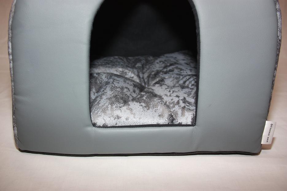 Домик Нордман №1 серый Барс для домашнего питомца ОПТ фото 6