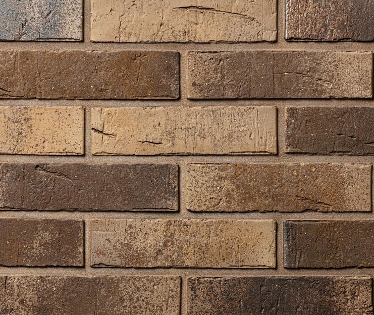 Кирпич «Мангейм Сепия» КР-л-по R60 1НФ/300/75 фото 1